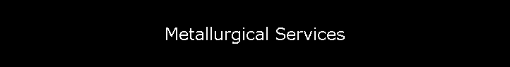 Metallurgical Services