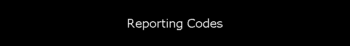 Reporting Codes